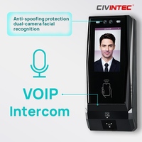 CT11 Cloud TCP/IP WiFi AI Contrôle d'accès biométrique RFID NFC BLE Application mobile Code QR pour la gestion des installations OEM ODM