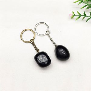 Natural Crystal Stone <b>Key</b> <b>Chain</b> Irregular Raw Stone <b>Key</b> <b>Chain</b> Bag Hanging Decoration Wholesale <b>Key</b> Ring - Product Image 5