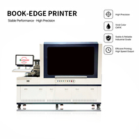 Imprimante de chants de livres personnalisés pour l'industrie de la reliure, équipement automatique à jet d'encre à base d'eau pour livres brochés, directement de l'usine