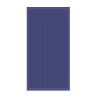 Panneau solaire bifacial en verre noir transparent 115W BIPV Mono TOPCON N Type Tuile plate Panneaux solaires muraux extérieurs Bipv pour villas