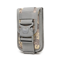 Sac de taille tactique universel, étui vertical EDC et pochette pour portefeuille, pour extérieur, MOLLE, étanche, porte-téléphone