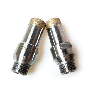 Hiệu Suất Tốt Thiêu Kết Kim Cương Khoan Bit Chủ Đề Shank Kim Cương Kính Khoan <span class=keywords><strong>Bits</strong></span> <span class=keywords><strong>22Mm</strong></span> - Product Image 2