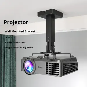 Soporte de Techo Universal para <span class=keywords><strong>Proyector</strong></span> de Metal con Cableado Interno para Personalización al por Mayor, Compatible con la Mayoría de los Proyectores - Product Image 1