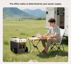 Batterie externe portable d'extérieur 220V avec une capacité énorme de 12000 Wh - Alimentation de secours familiale à grande capacité - Product Image 1