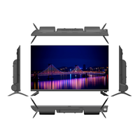 TV OLED/LED 4K 32-Inci Berkualitas Tinggi Grosir, Layar Penuh Kustom HD Smart HDTV Harga Murah