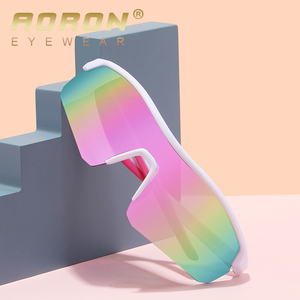 1007 Aoron Factory, venta al por mayor, marco pequeño, protección UV TR90, <span class=keywords><strong>gafas</strong></span> para correr para niños, <span class=keywords><strong>gafas</strong></span> de sol deportivas polarizadas para niños - Product Image 1