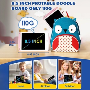 8.5 10 inch trẻ em LCD bằng văn bản máy tính bảng kỹ thuật số bằng văn bản Pad điện tử bảng vẽ Memo Scratch giấy xóa được đồ chơi - Product Image 3