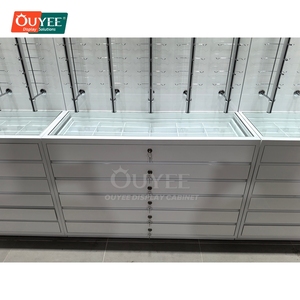 ชั้นวางสินค้าโลหะเคลือบสีฝุ่นสำหรับตกแต่งภายใน<span class=keywords><strong>ร้าน</strong></span>ค้าดีไซน์ใหม่ เหมาะสำหรับร้านแว่นตาและงานออกแบบตกแต่งภายในเชิงพาณิชย์ - Product Image 6