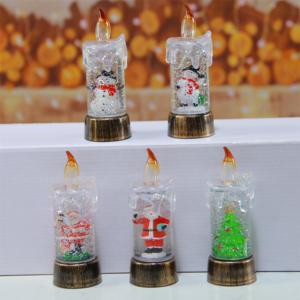 Nuevo Producto en Oferta, Velas LED Navideñas de Luz Blanca Cálida con Agua, Ecológicas, Funcionan con Pilas, Precio al por Mayor - Product Image 4