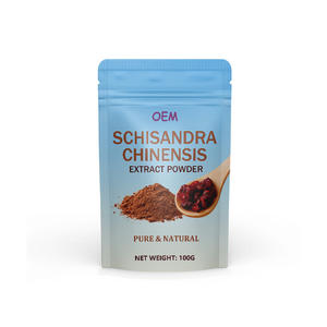 Extrato de Planta de Alta Qualidade com Marca Privada OEM, Pó de Extrato de Schisandra <span class=keywords><strong>Chinensis</strong></span> - Product Image 1