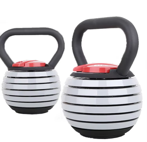 Có thể điều chỉnh phòng tập thể dục tập thể dục trọng lượng miễn phí kettlebell đặt 20 pounds/<span class=keywords><strong>40</strong></span> pounds quả tạ - Product Image 1