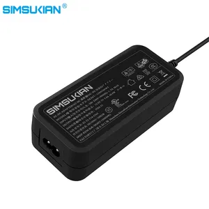 24 Volt Power Supply Adapter 2.5 Amp ac dc Adapter 24V 2.5A 60w