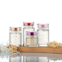 Senior Ménage Bouteille en verre résistant aux hautes températures de qualité alimentaire Miel frais Embouteillage Petit pot avec bouchon à vis Peut être cuit à la vapeur