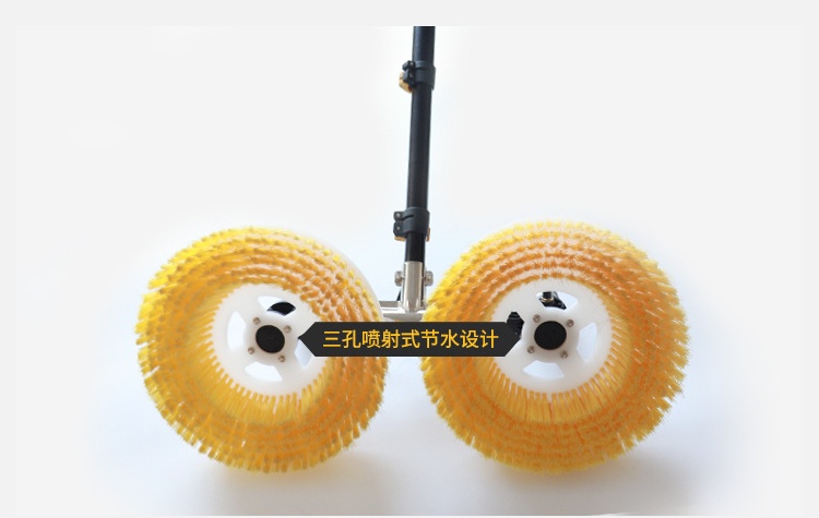 Nylon Solar Panel Cleaning Brushes Double Ended Rotating
