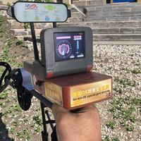 Détecteur de métaux industriel portatif avec une portée de détection de 30 cm et une protection IP65 pour la recherche de trésors, d'or, d'argent et de cuivre