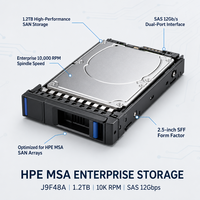 J9F48A 787648-001 Disque Dur de Stockage SAS 1.2T 10K 12G 2.5 Pouces Double Port MSA2040 MSA1040 NEUF VENTE AU DETAIL