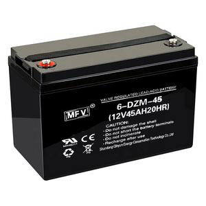 Batería de plomo ácido 6-DZM-45 Tipo <span class=keywords><strong>12V</strong></span> <span class=keywords><strong>45ah</strong></span> Motocicleta eléctrica Bicicleta eléctrica Scooter eléctrico - Product Image 2