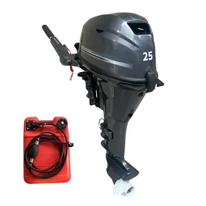 New Brand 4 Stroke 25HP Outboard Engine The Same YAMAHAS Style Boat Engine