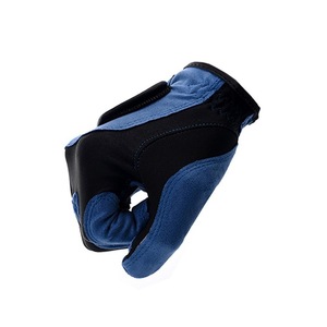 Guante de golf Boton de piel de oveja, azul, unisex, para mano izquierda, transpirable, para deportes al aire libre - Product Image 2