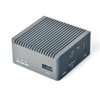 NanoPi R2S Plus Mini Routeur avec Deux Ports Ethernet Gigabit, 1 Go de RAM, 32 Go de EMMC, Carte de Développement avec OS Linux et Fonctionnalités de Calcul en Bordure