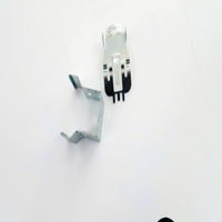 Clip en acier inoxydable personnalisé, pièces en acier à ressort, revêtement en poudre