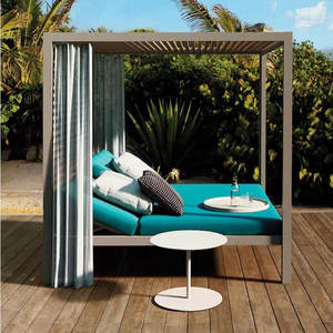 Tumbona de Playa con Marco de Aluminio, Tipo Doble, para Piscina, Venta Directa de Fábrica - Product Image 3