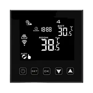 16A Tuya Smart Thermostat Electric Heating Plug in Thermostat 5-2 Day Programmable Wifi Thermostat Remote APP Control