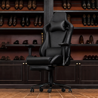 Chaise de Gamer Ergonomique Marron Personnalisée de Haute Qualité avec Fonction de Réglage de la Hauteur pour le Jeu sur Ordinateur