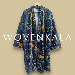 Fashion Velvet <b>Kimono</b> for Women <b>Jackets</b> Soft Winter Long Sleeve Open Front Elegant Casual Outerwear Ladies Stylish Lounge - Product Image 3