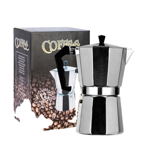Cafetera de Extracción a Presión, Estilo Cubano e Italiano, para Espresso, Cafetera Greca, Percoladora, Cafetera para Estufa, Cafetera Moka - Product Image 1