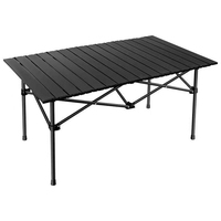 Ensemble table et chaises pliantes d'extérieur, chaise lune, table de camping pour grillades, combinaison table et chaise portable pour voiture