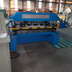 Tr4 <span class=keywords><strong>Aluzinc</strong></span> Trapezoid Roofing Sheet Máquina formadora de rollos Venta caliente en Perú - Product Image 3