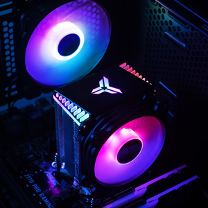 JONSBO CR1400 RGB CPU <span class=keywords><strong>refroidisseur</strong></span> d'air 92mm PWM avec 4 caloducs silencieux arc-en-ciel RGB ventilateur de refroidissement <span class=keywords><strong>pour</strong></span> boîtier d'<span class=keywords><strong>ordinateur</strong></span> ventilateur de refroidissement - Product Image 4