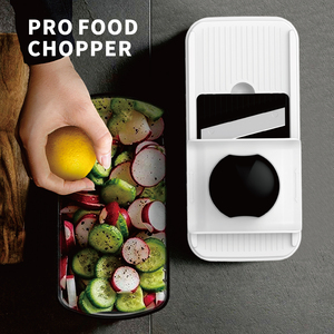 Bán buôn Hướng dẫn sử dụng mandoline rau & trái cây cắt nhựa hành tây Dicer Veggie Slicer nhà bếp đa hướng dẫn sử dụng rau Chopper - Product Image 4