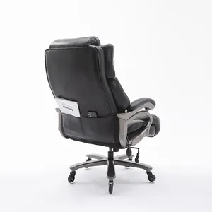 Sedia da ufficio grande e alta da 400 libbre con schienale alto e sedia da Computer con braccioli ribaltabili regolabili
