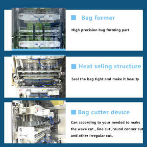 Machine automatique de remplissage de mélange de lait en poudre de sac scellé à plusieurs voies sur 4 côtés machine d'emballage de sachet de lait en poudre à 2 voies et 3 voies <span class=keywords><strong>mac</strong></span> - Product Image 3