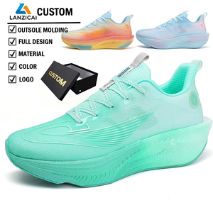 Zapatillas de Running Personalizadas para Hombre con Placa de Carbono, OEM ODM, Transpirables, con Suela Gruesa, para Maratón, Deportivas - Product Image 1