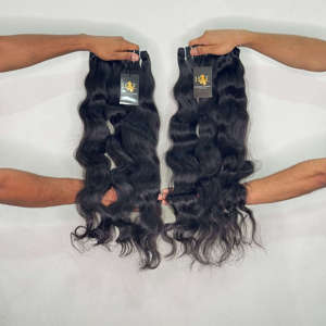 Top Quality Indian Virgin Raw <b>Hair</b> Bundle Cuticle Aligned <b>Body</b> <b>Wave</b> Human <b>Hair</b> Bundles Curly Wavy Indian Temple Human <b>Hair</b> - Product Image 1