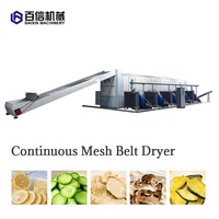 <strong>Top</strong> <strong>Sellers</strong> Continuous Tunnel Dryer for Food Industrial Herb Leaf Dryer Mesh Belt Onion/date Palm/coconut Fruit Dryer <strong>Dehydrator</strong>