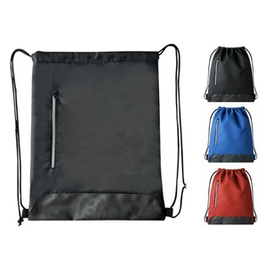 Bolsa Deportiva Multifuncional Personalizada Unisex de Moda, Impermeable, de Poliéster, con Cordón, Correa de Cuerda, Bolsillo Interior con Ranura, Promocional, para Gimnasio - Product Image 1