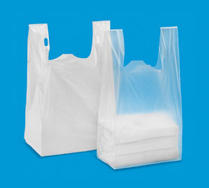 Sac alimentaire en plastique et sac plastique de supermarché et sacs plastique avec logo - Product Image 1