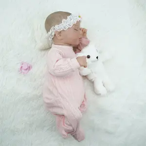 Custom 3D Painted Vessel Reborn Doll 18 Inch Big Size Real Life Baby Doll Soft Toy