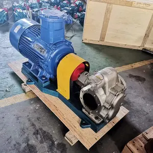 KCB Series Gear Pump Electric Oil OEM Cast Iron Rotary Gear Pump For Chemicals Triple Internal Gear Pump 2 Years 3 Years 380V