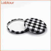 Bouchons métalliques torsadés 63mm 80mm anti-fuite, anti-enfants, écologiques, de qualité alimentaire, à ouverture facile pour bouteilles de vin et bocaux en verre 5ml