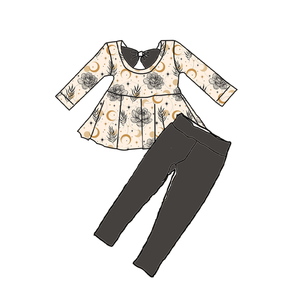 <span class=keywords><strong>Costume</strong></span> Halloween Citrouille Motif Ropa De <span class=keywords><strong>Bebe</strong></span> Vêtements pour Filles Bébé Porter Enfant Fille Vêtements - Product Image 2