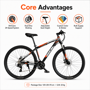 Goede Leverancier 24 Speed Aluminium Mountainbike Fiets - Product Image 5