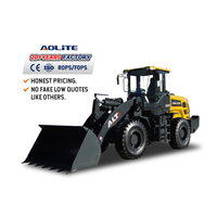 Chargeuse sur pneus diesel 3,5 tonnes AOLITE, prix direct usine, équipement de construction pour chantier et manutention de matériaux
