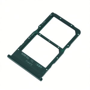 Vassoio porta SIM verde in ABS di ricambio per Huawei P40 Lite - Product Image 1