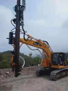 Mini Micro Pile Boorinstallatie, diesel aangedreven met CUMMINS motor voor funderingsversterking, diameter 90-200mm, diepte 15-30m - Product Image 2