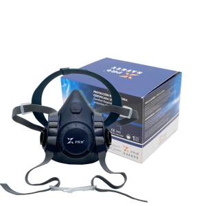 Respirador de Media Cara de Silicona Desechable, Suministro de Fábrica, Cartuchos de Máscara de Gas, Alta Filtración, Antipolvo, 3 Capas, Certificado EN140 - Product Image 2